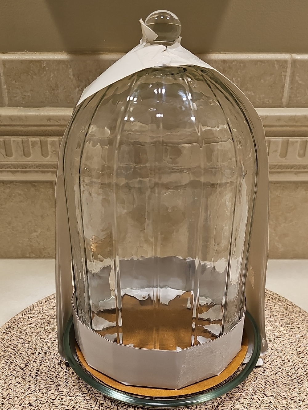 New Hearth And Hand Decorative 10” Glass Cloche - Picture 7 of 8